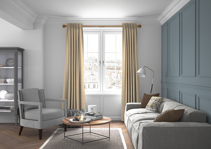 Nova, Oatmeal - Made to Measure Curtains - Image 5